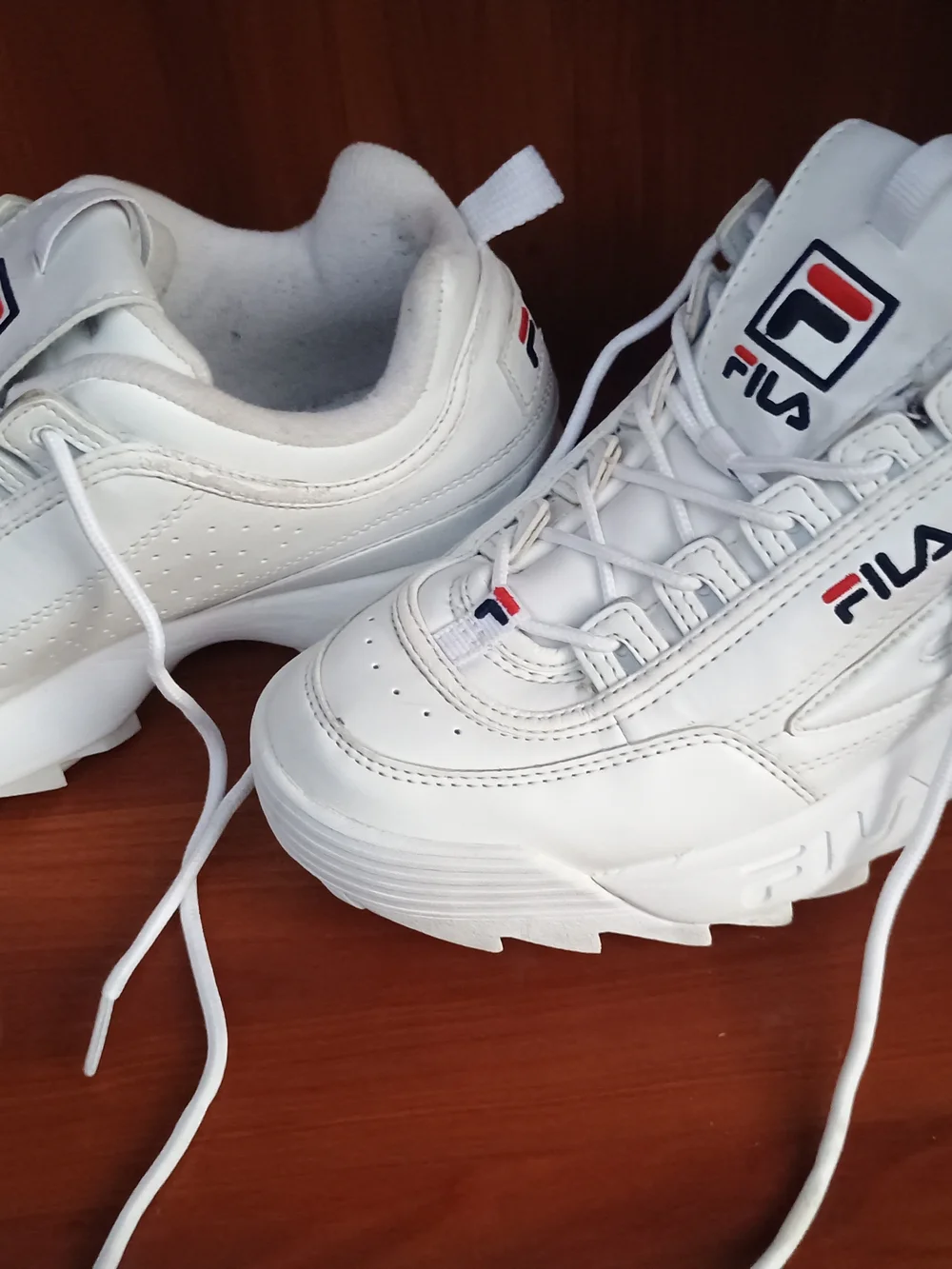 FILA White Men's Chunky Sneakers